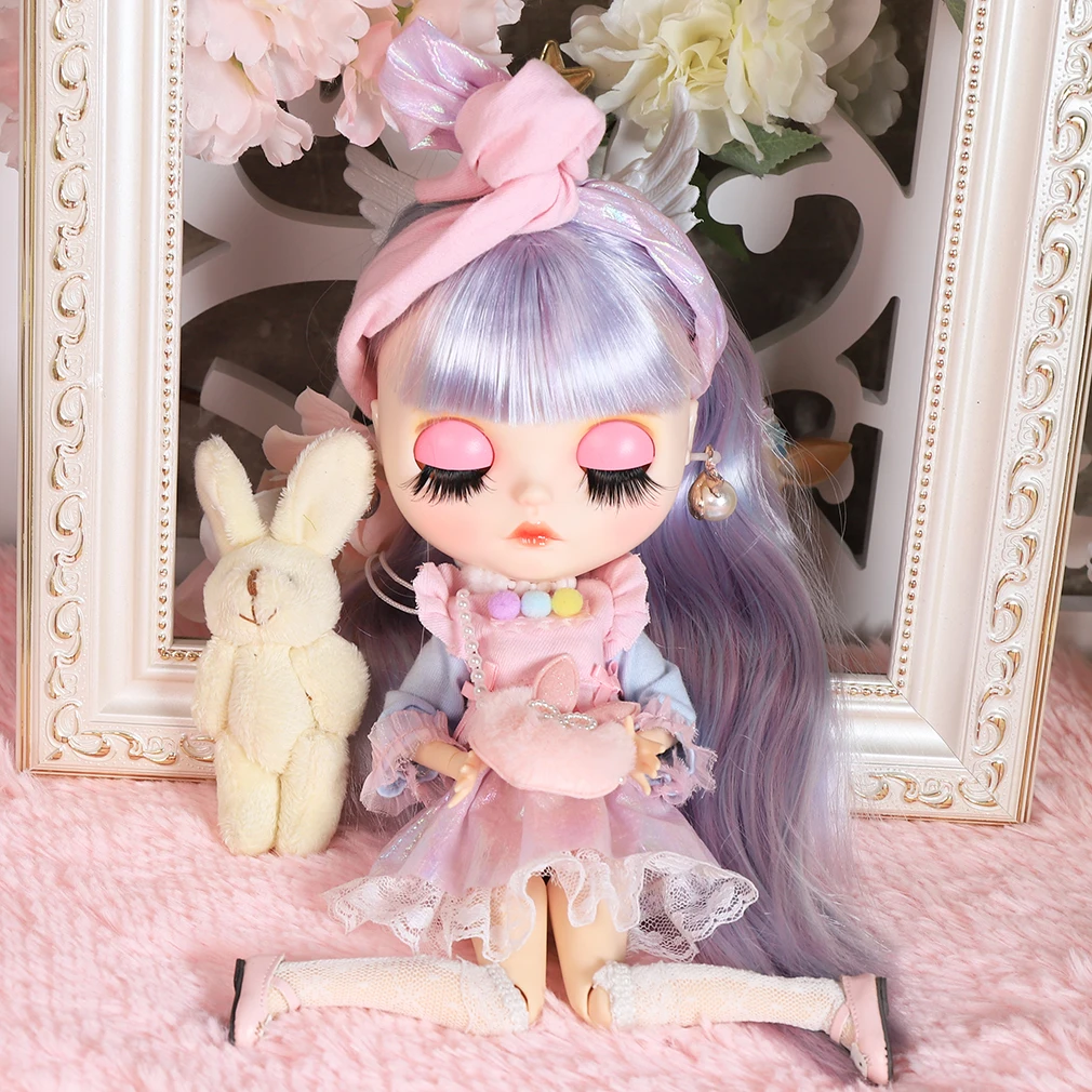 Ледяной DBS Blyth кукольные 1/6 шарнирное тело ручная роспись матовая лицевая сторона