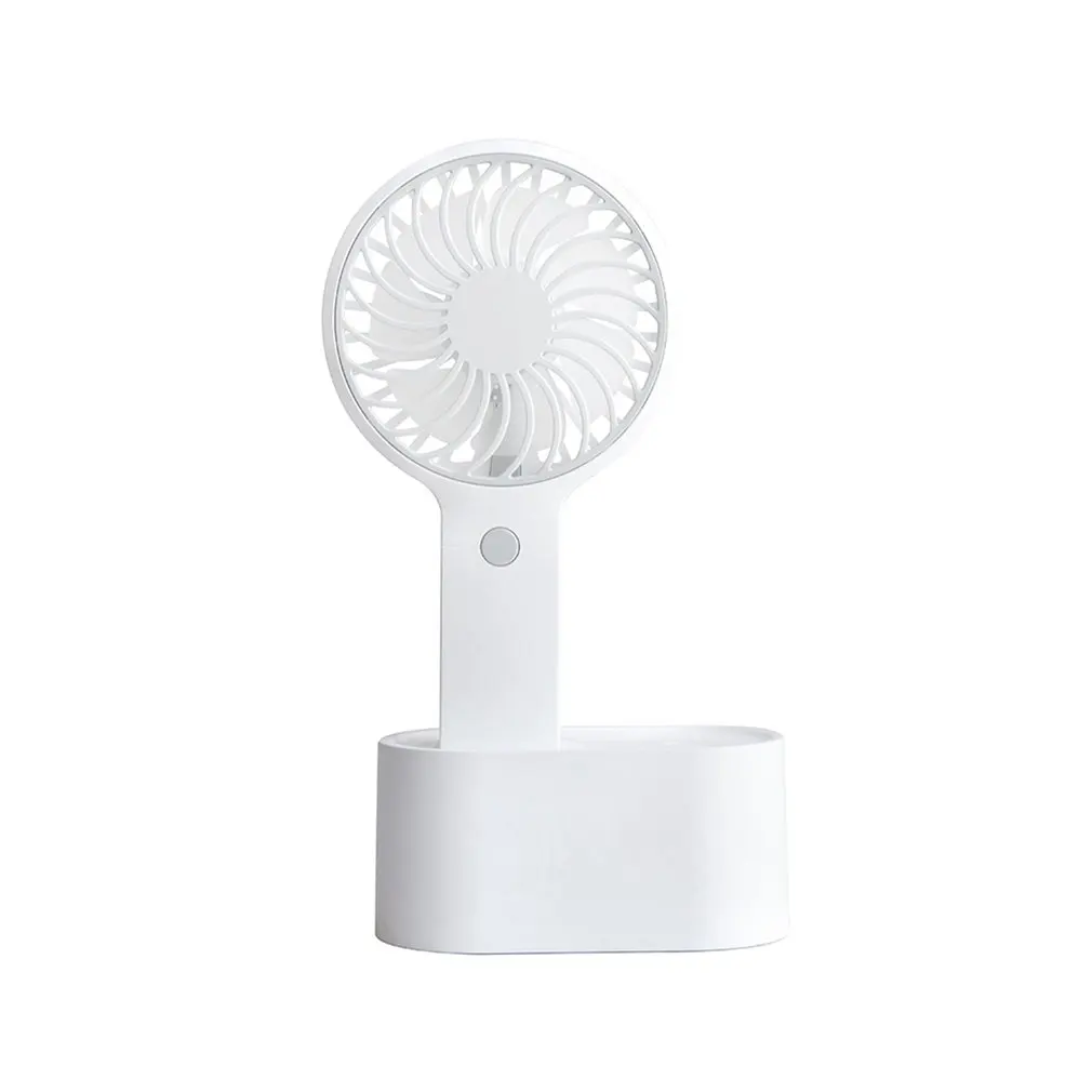 

Portable Rotatable Fan Silent Three Gear Wind Speed 2000mah Usb Charging Small Fan For Office Home School