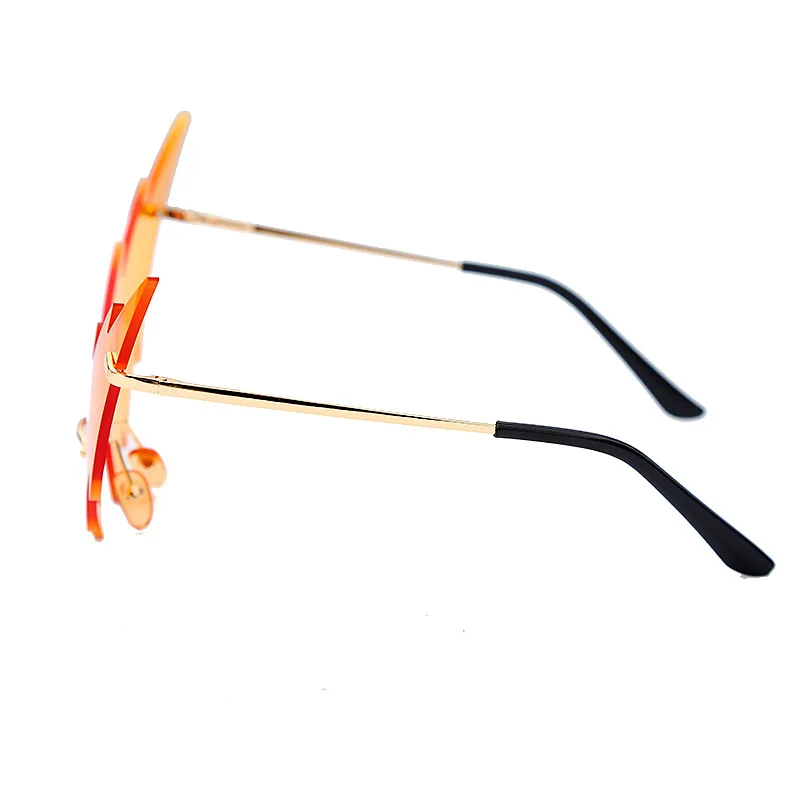 

XojoX Cool Lightning Irregular Sunglasses Women Men Personality Fashion Party Sunglasses Small Frame UV Protection Eyewear