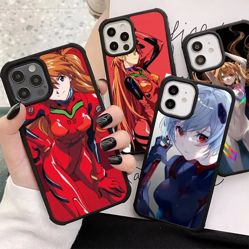 

Evangelion Anime Phone Case for iphone 12 13 Mini SE 2020 5 5S 6 6S Plus 7 8 Plus X XR XS 11 Pro Max Fundas Coque cover
