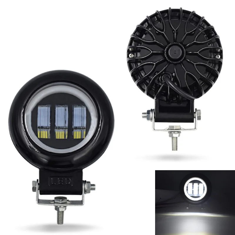 Светодиодный рабочий светильник 5 дюймов 6D 12 В водонепроницаемый для автомобилей