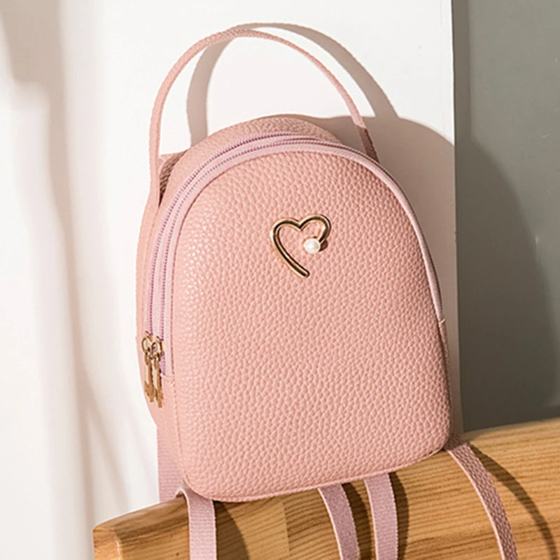

Outdoor Shoulder Crossbody Bag Female PU Soft Ladies Mini Leather Bags