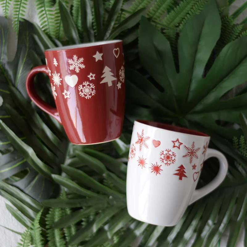 Белая кофейная кружка в скандинавском стиле креативная керамическая мультяшная