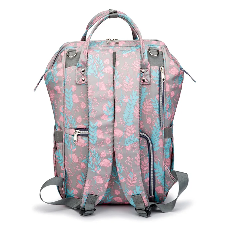 melhor Sacos De Fraldas Do Bebê Mamãe Saco De Fraldas Grande Capacidade Designer Saco De Enfermagem Fashiontravel Mochila Cuidados Com O Bebê Floral Isolado Saco De Múmia