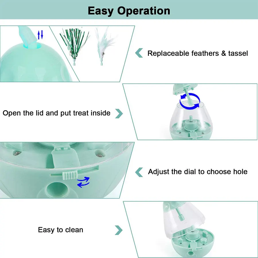 Интерактивная электрическая кошка игрушка Щенок Кот обработать мяч тряски