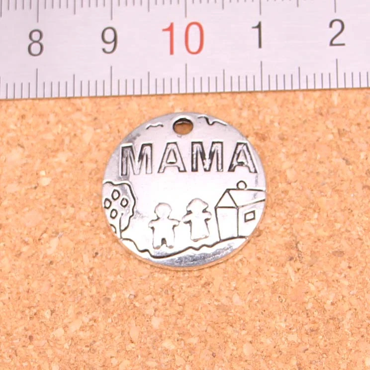 12 шт Mama детские домашние подвески из металлического сплава DIY Изготовление