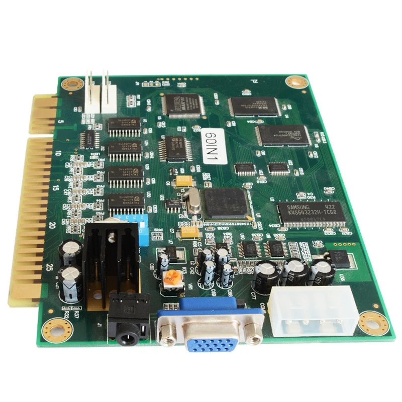 Бесплатная доставка 60 в 1 Классическая игра печатная плата для Jamma аркадная