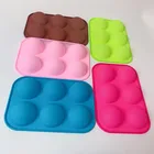 Половинная Сфера, силиконовые формы для мыла, инструменты для украшения тортов, конфетная форма