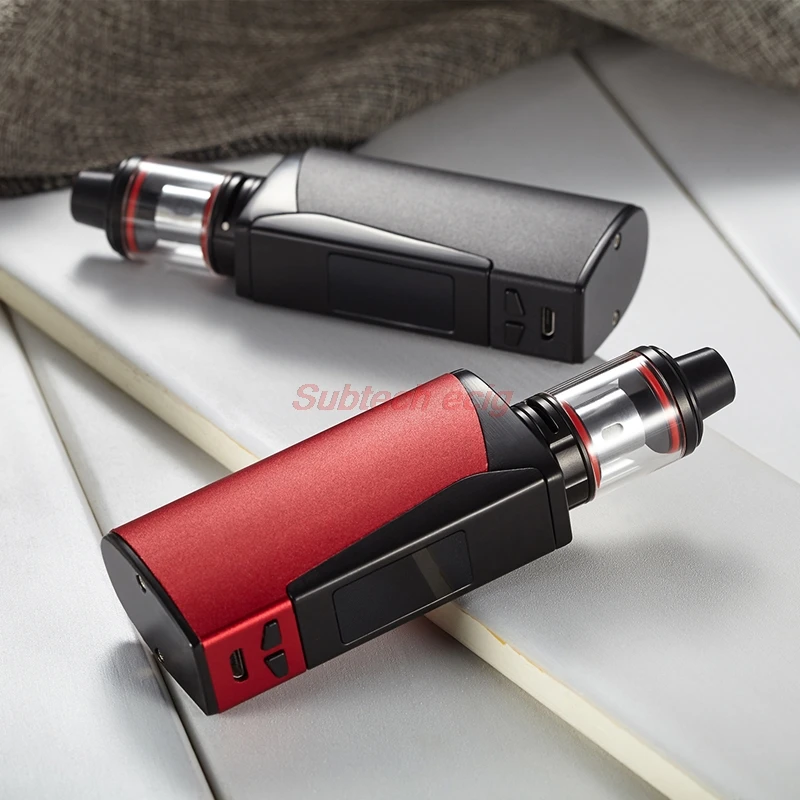 Бокс мод 100 Вт встроенный аккумулятор 2000 мАч емкость 2 5 мл светодиодный экран