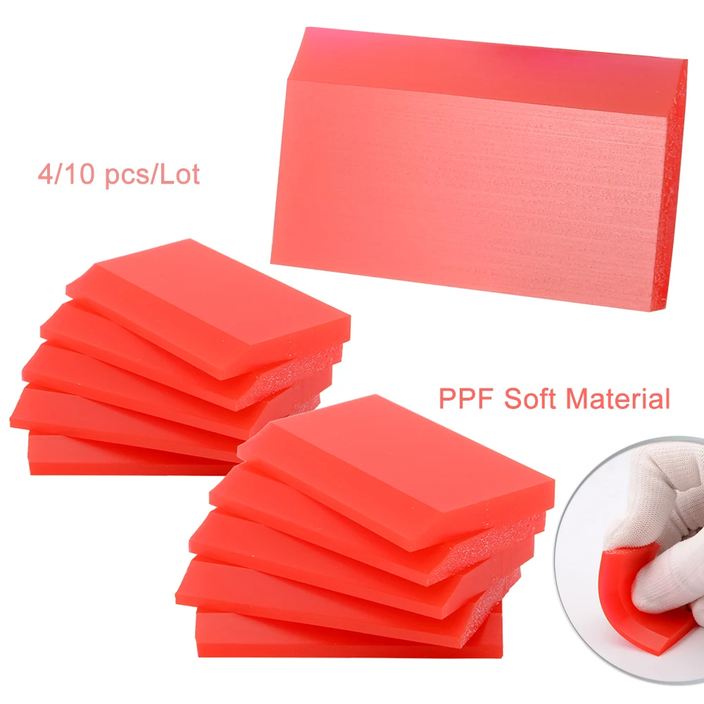 Резиновый скребок EHDIS для виниловой упаковки 4/10 шт. мягкое устройство удаления