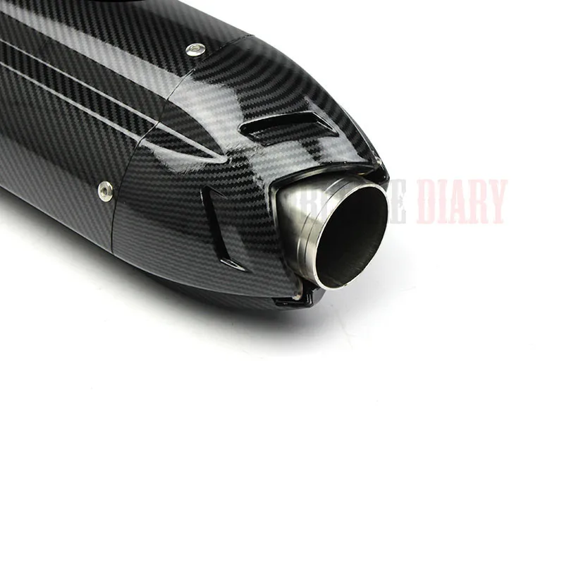 51 мм Универсальный мотоциклетный выхлопной трубы моторный глушитель