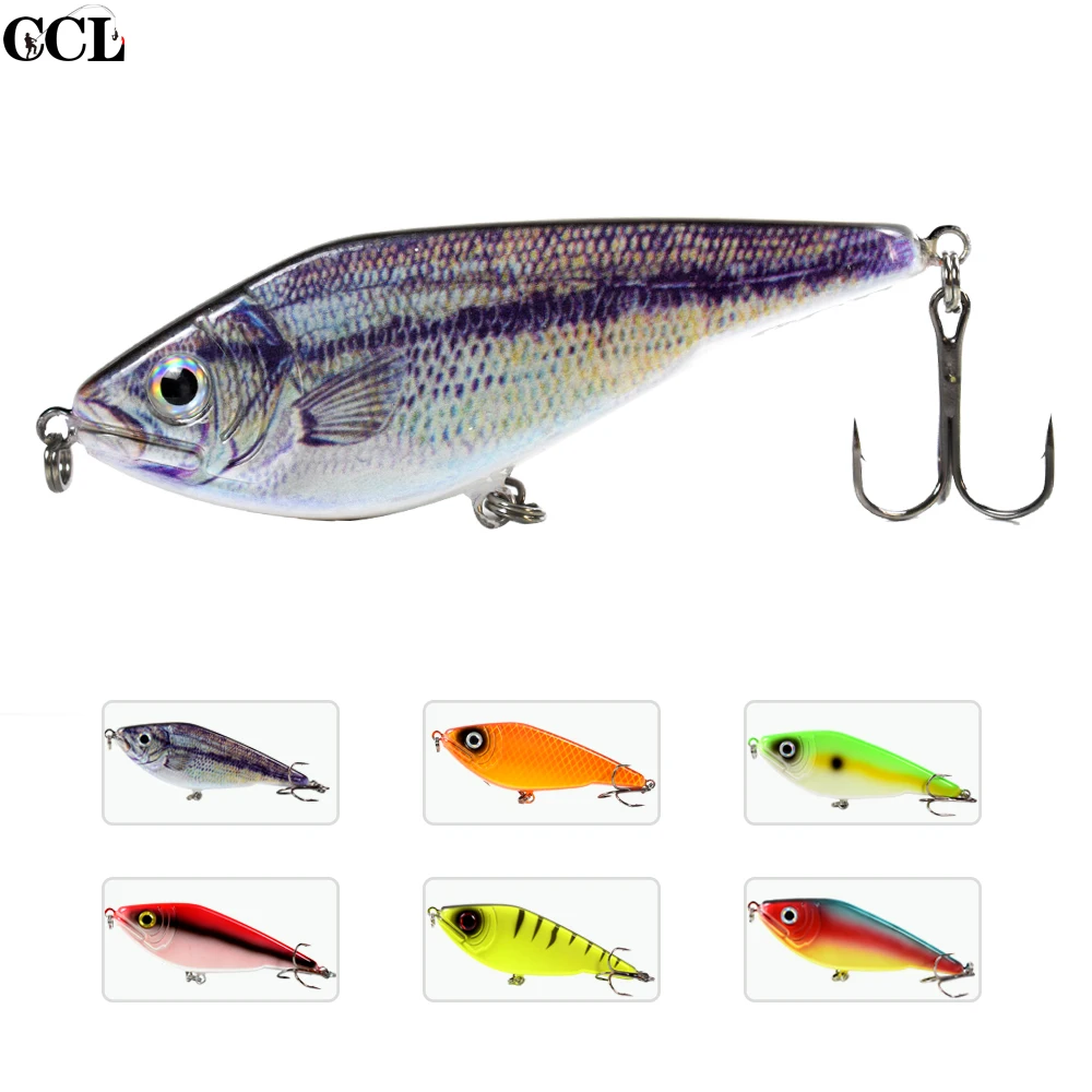 CCLTBA 12 см 51 5 г Джеркбейт рыболовный приманки с твердым телом как воблер приманка