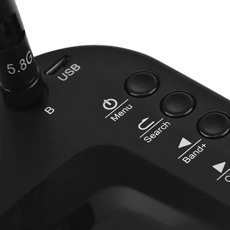 Мини FPV очки 3 дюйма 480x320 дисплей двойная антенна прием 5 8G 40CH с батареей для RC