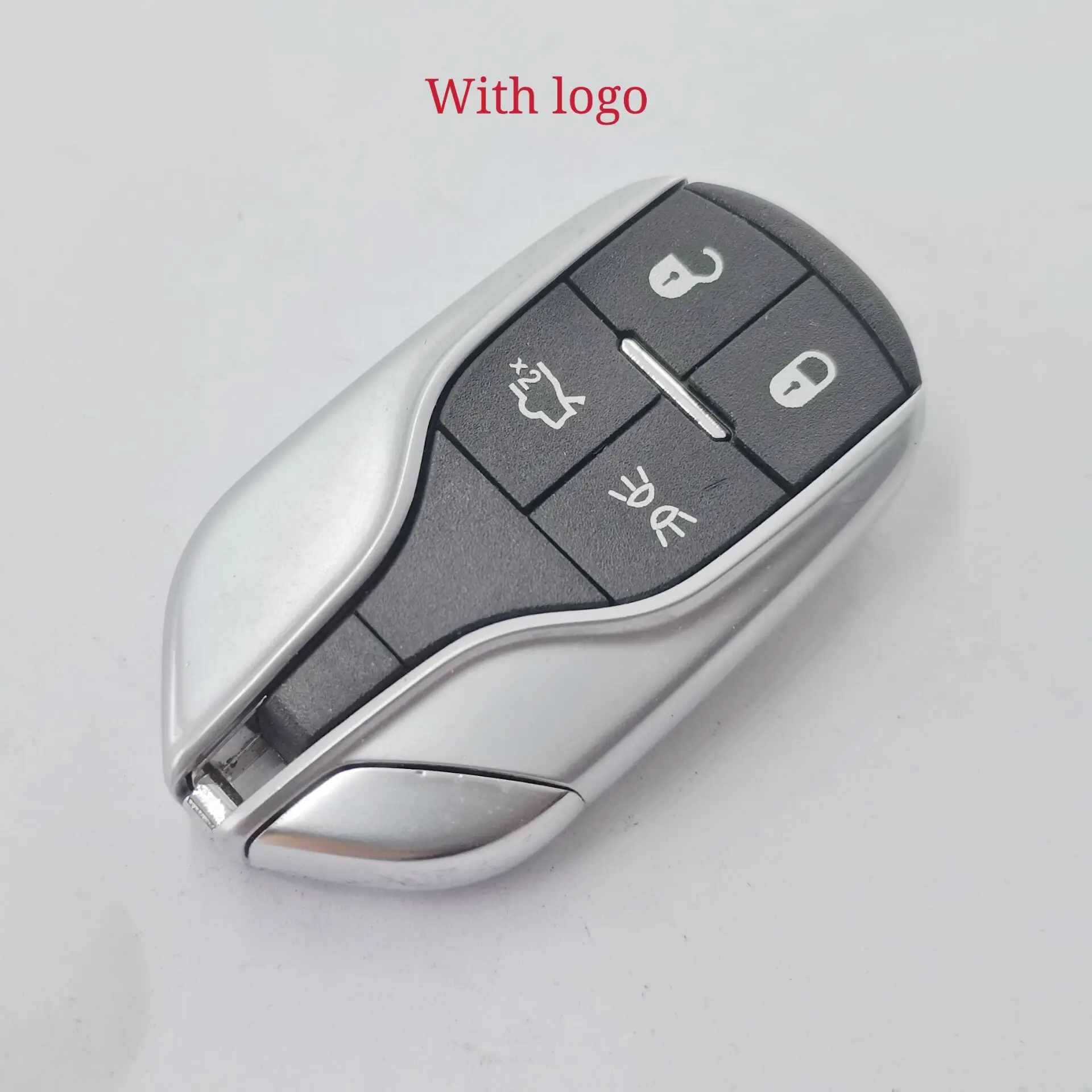 С логотипом 4 кнопки смарт-карта пульт дистанционного ключа оболочки для Maserati