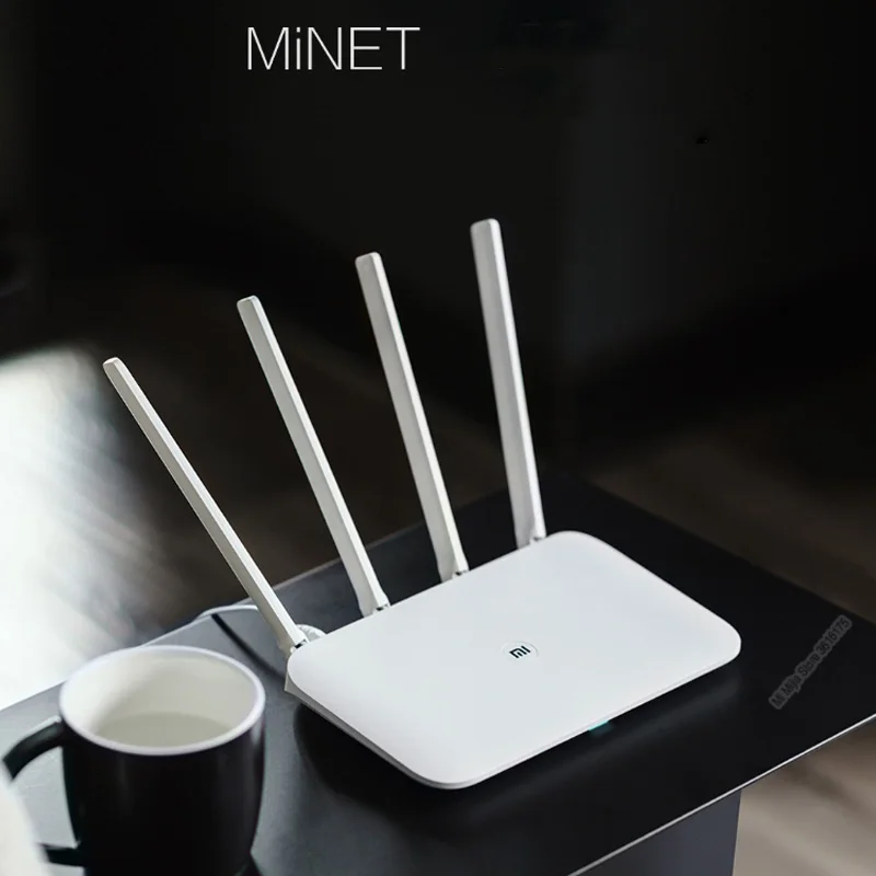 Оригинальный Wi Fi роутер Xiaomi Mi 4 репитер 2 ГГц 5 128 Мб двухдиапазонный двухъядерный