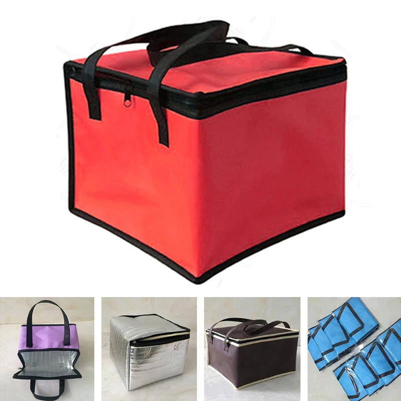 

Large Fresh Ice Cooler Carrier Food Case Bags Non-Woven Thermal Insulation Package Lunch Bag Picnic Portable Container Bags