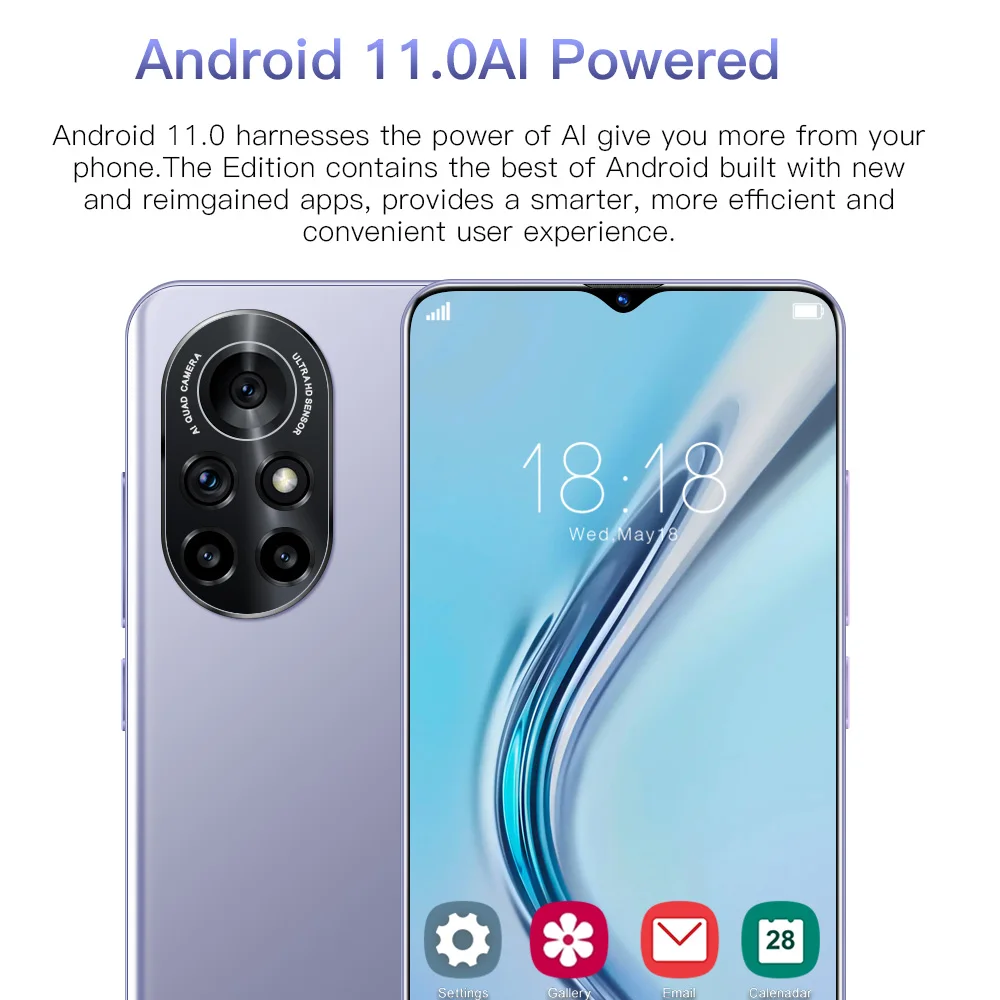 Новинка смартфон Nowa8 Pro телефон с диагональю экрана 7 3 дюйма разблокированный 10