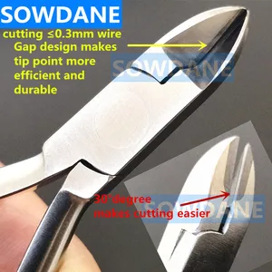 Стоматологический ортодонтический лигатурный штифт, плоскогубцы для резки проводов, стоматологический инструмент для резки проводов