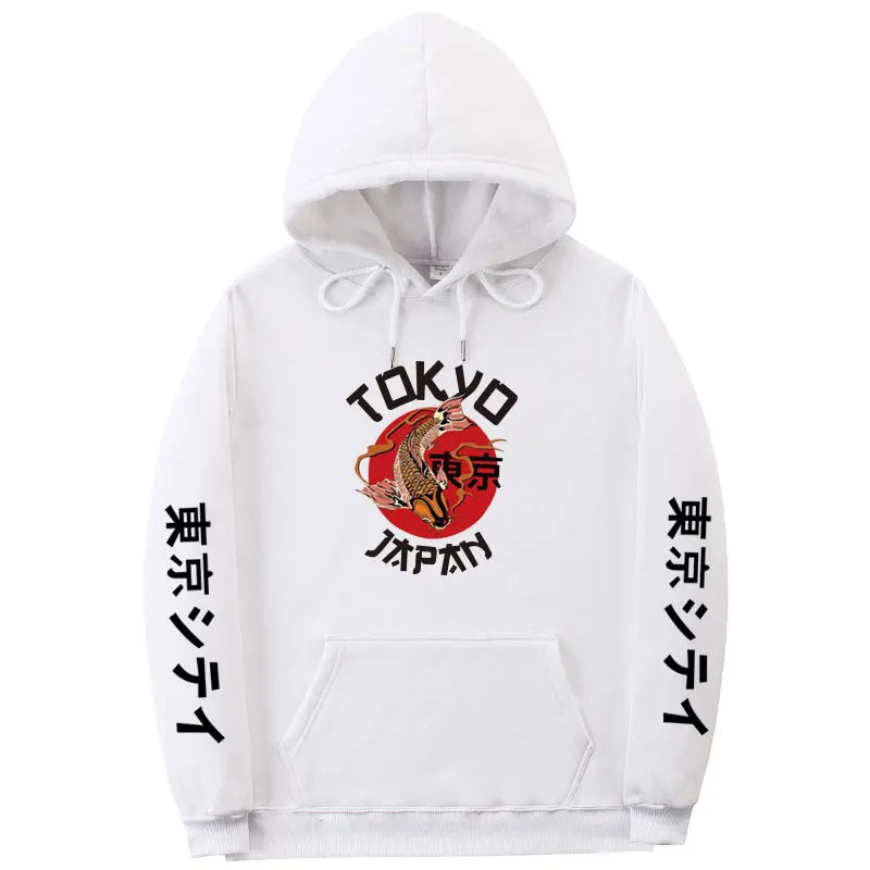 

Tokyo Fashion Japanese Casual One Piece Hoodie Various Colors For Men Women White Fleece Sweatshirt Jogging Hoodie Men Clothing