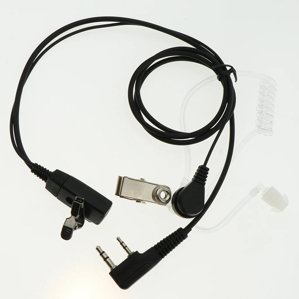 

Walkie Talkie Earpiece PTT Mic For Bar Security Restaurant Hotel Warehouse