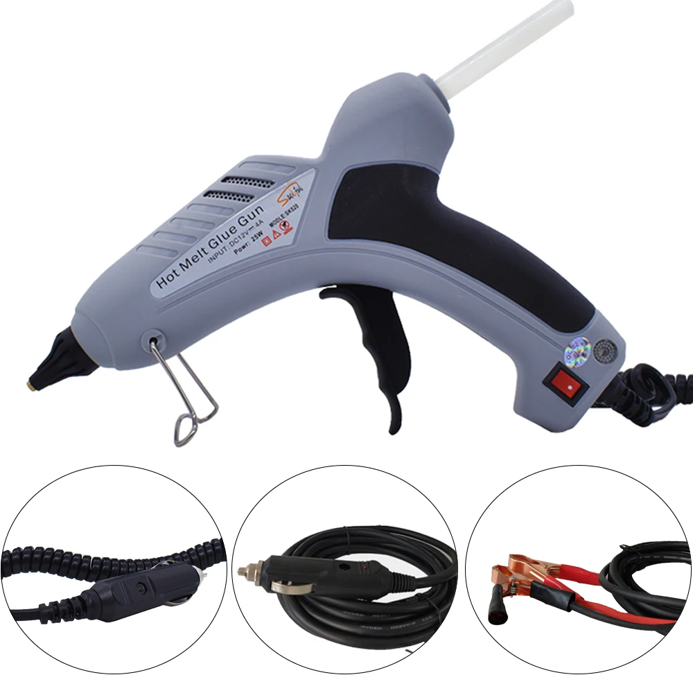 Автомобильный специальный термоклеевой пистолет 100 Вт 12 в набор инструментов для