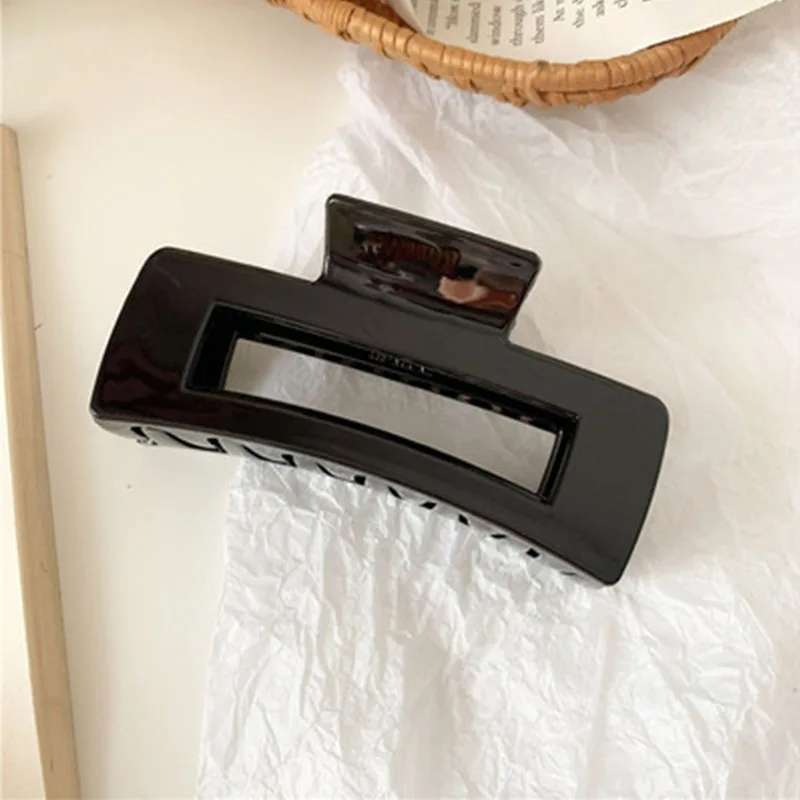 

2021 New Hair Claw Elegant Large Hair Clips Hairpins Geometric Barrette Hairgrip Headwear for Women Girls Hair Accessories Gifts