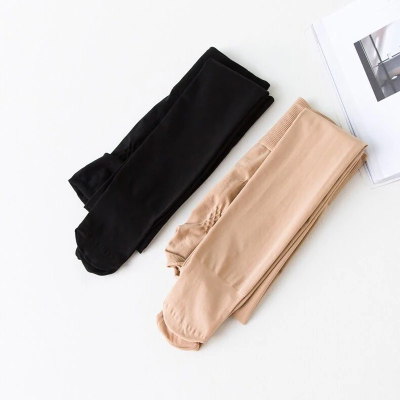 Женские бархатные теплые эластичные колготки размера плюс 680D большого невидимые