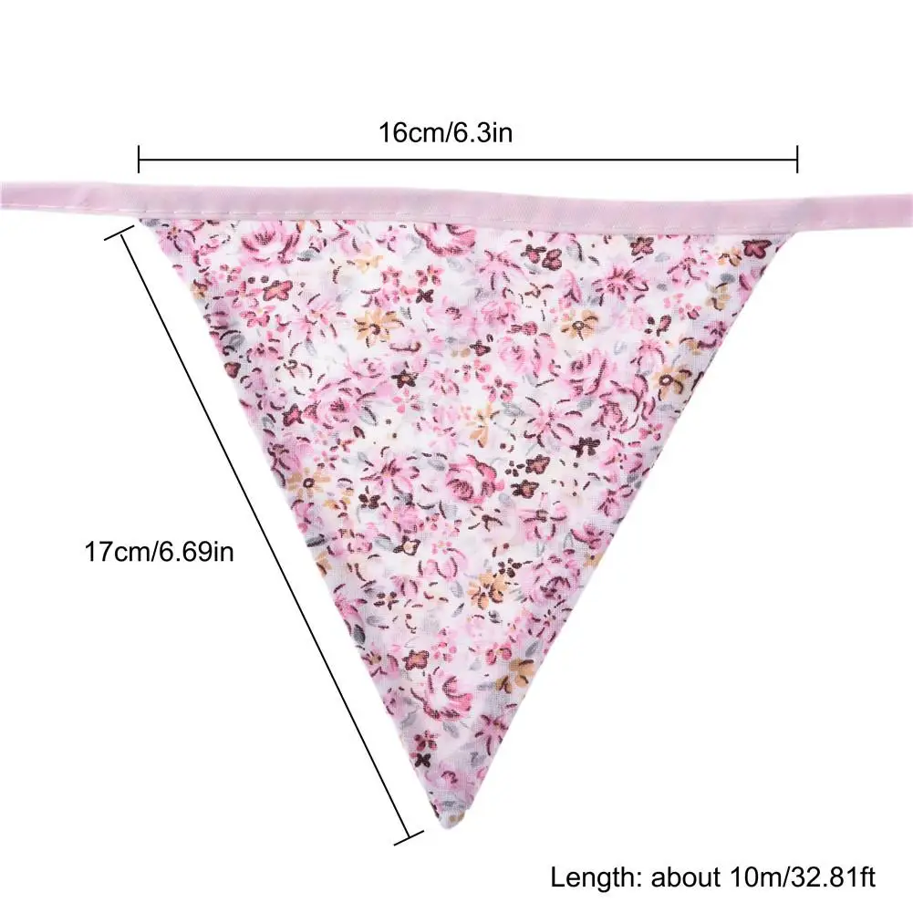 36 шт банты флаг День рождения украшение Вымпел 10 м для дома вечеринок | Дом и сад