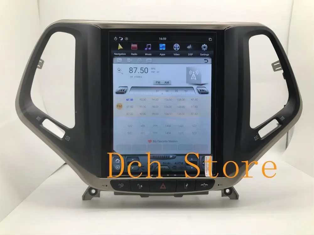 10 4 дюймовый вертикальный экран Tesla Style Android 9 0 автомобильный DVD GPS навигатор плеер