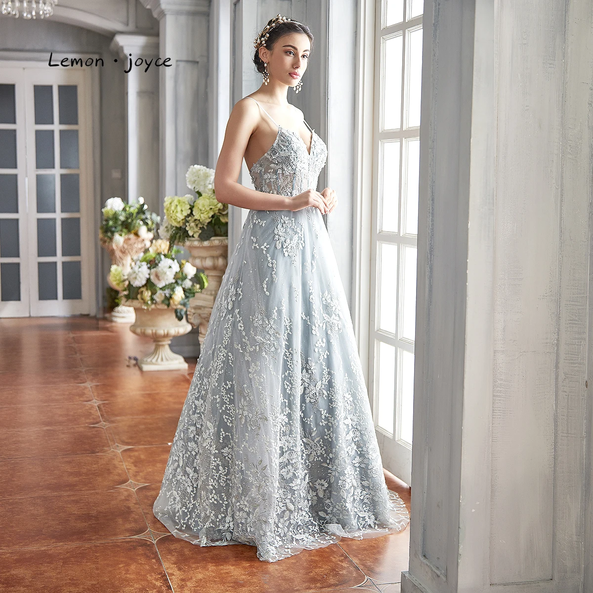 Платье женское ТРАПЕЦИЕВИДНОЕ с V образным вырезом и открытой спиной|Платья на