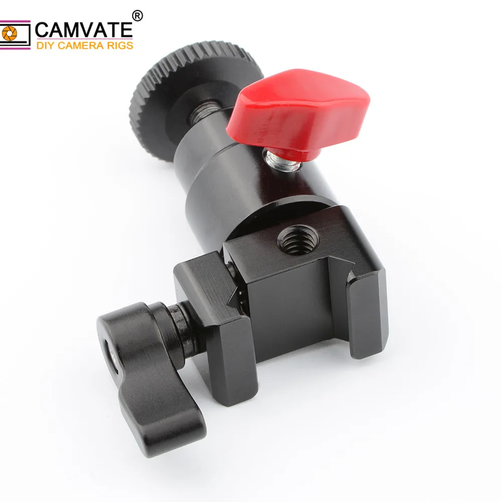 CAMVATE Quick Release НАТО зажим с 360 ° вращающееся крепление МНИ шаровой головки и 1/4 "-20