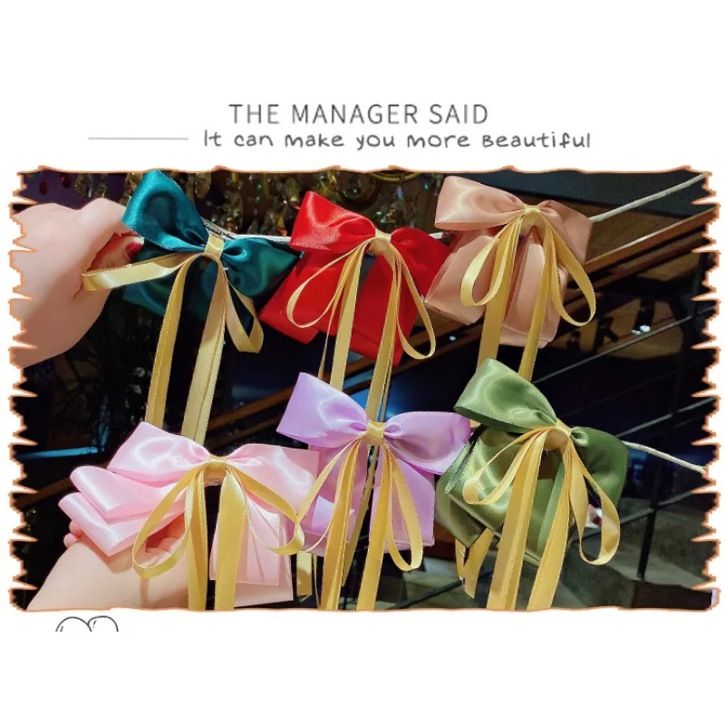 

Girl Bow Hair Clip Children Girl's Baby Hair Clip Hairpin Lovely French Ribbon Clip Little Girl's Kids Hair Accessories New