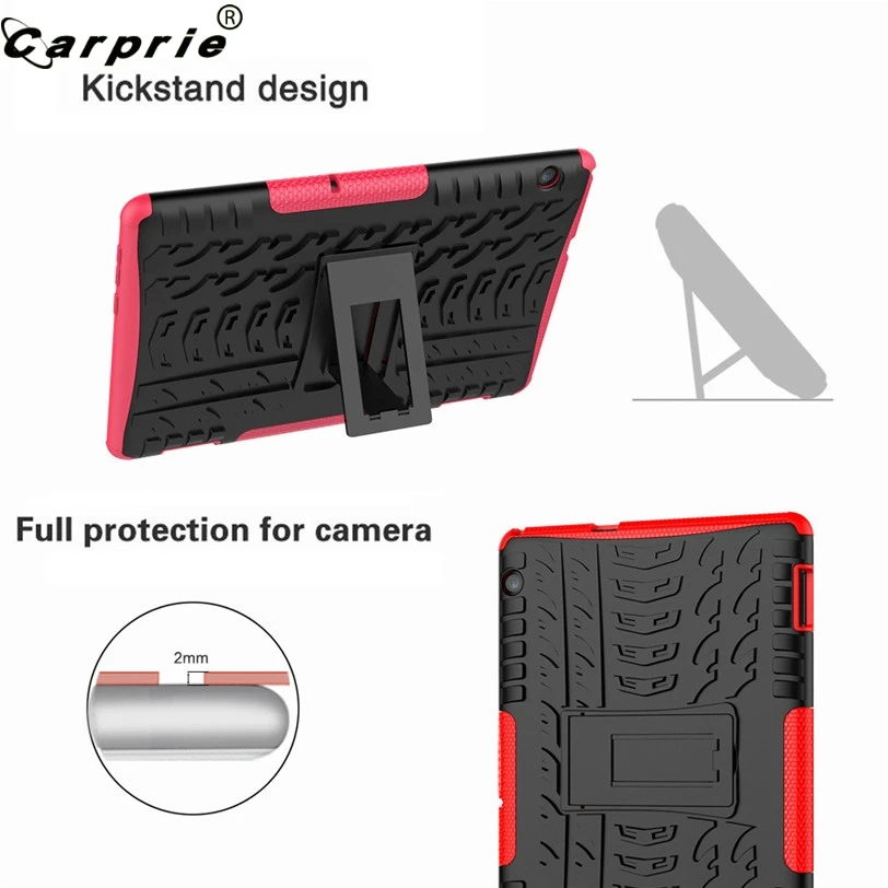CARPRIE гибридный прочный жесткий резиновый чехол для планшета Huawei Mediapad T5 10 1 дюймов