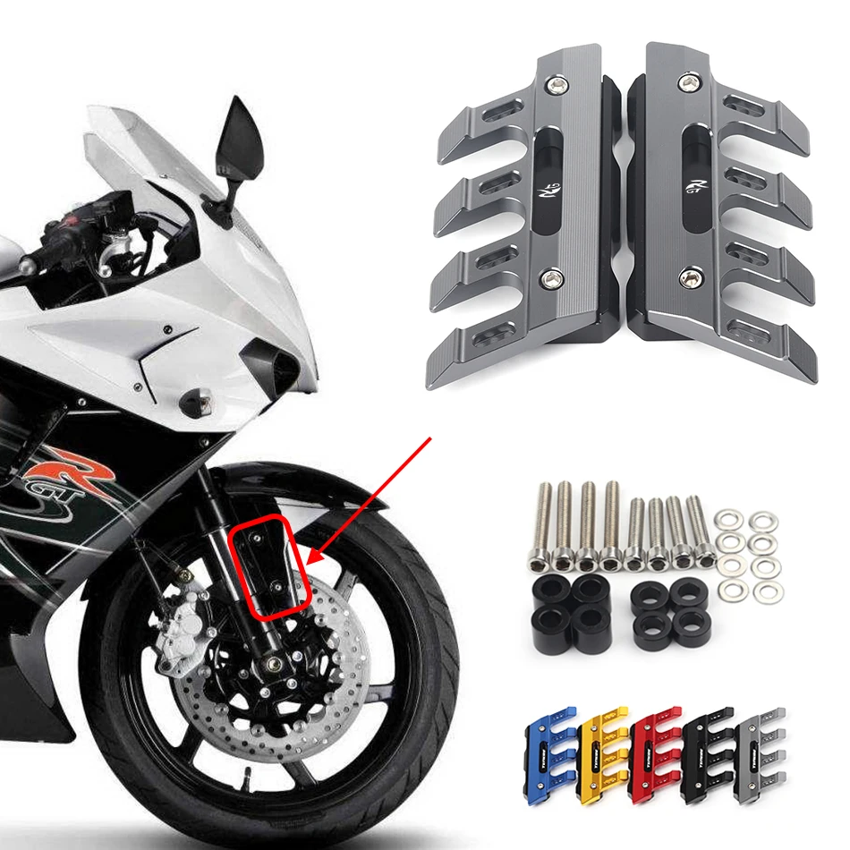 

Брызговик для мотоцикла Hyosung GT125R GT250R GT650R GT650S, защита передней вилки, переднее крыло, ползунок против падения, аксессуары