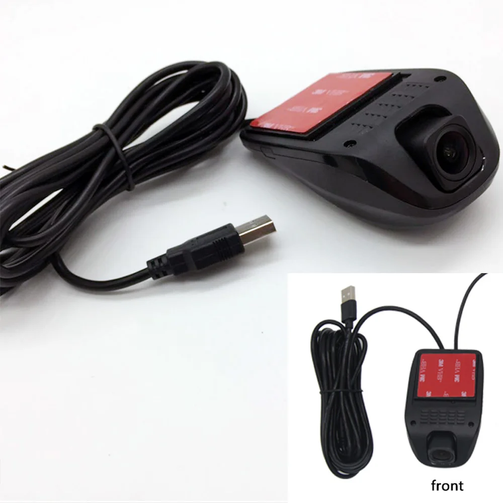 Автомобильное радио USB порт Автомобильная камера Dash Cam Full HD1080 dvd-плеер USB 2,0 DVR для Android автомобильный видеорегистратор со всеми ОС Android