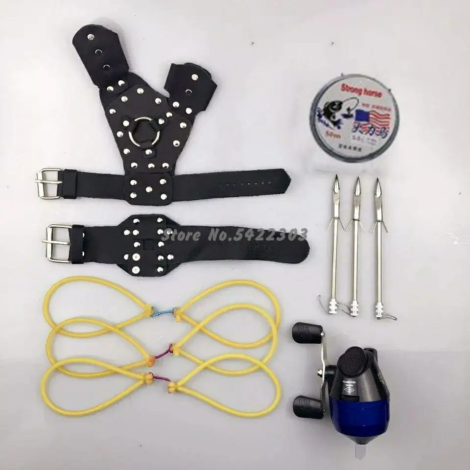 Рогатка для стрельбы рыболовная лук и стрелы мощный составной ловли рыбы