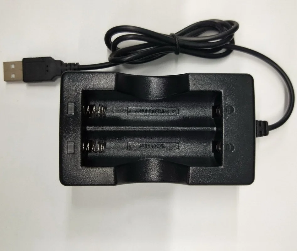 

GTF 18650 Charger Dual Charge 4.2V Dual-slot Charger Flashlight Charger