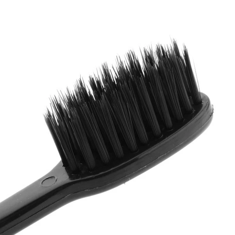 4 шт./лот бамбуковая зубная щетка из древесного угля Nano Профессиональные взрослых