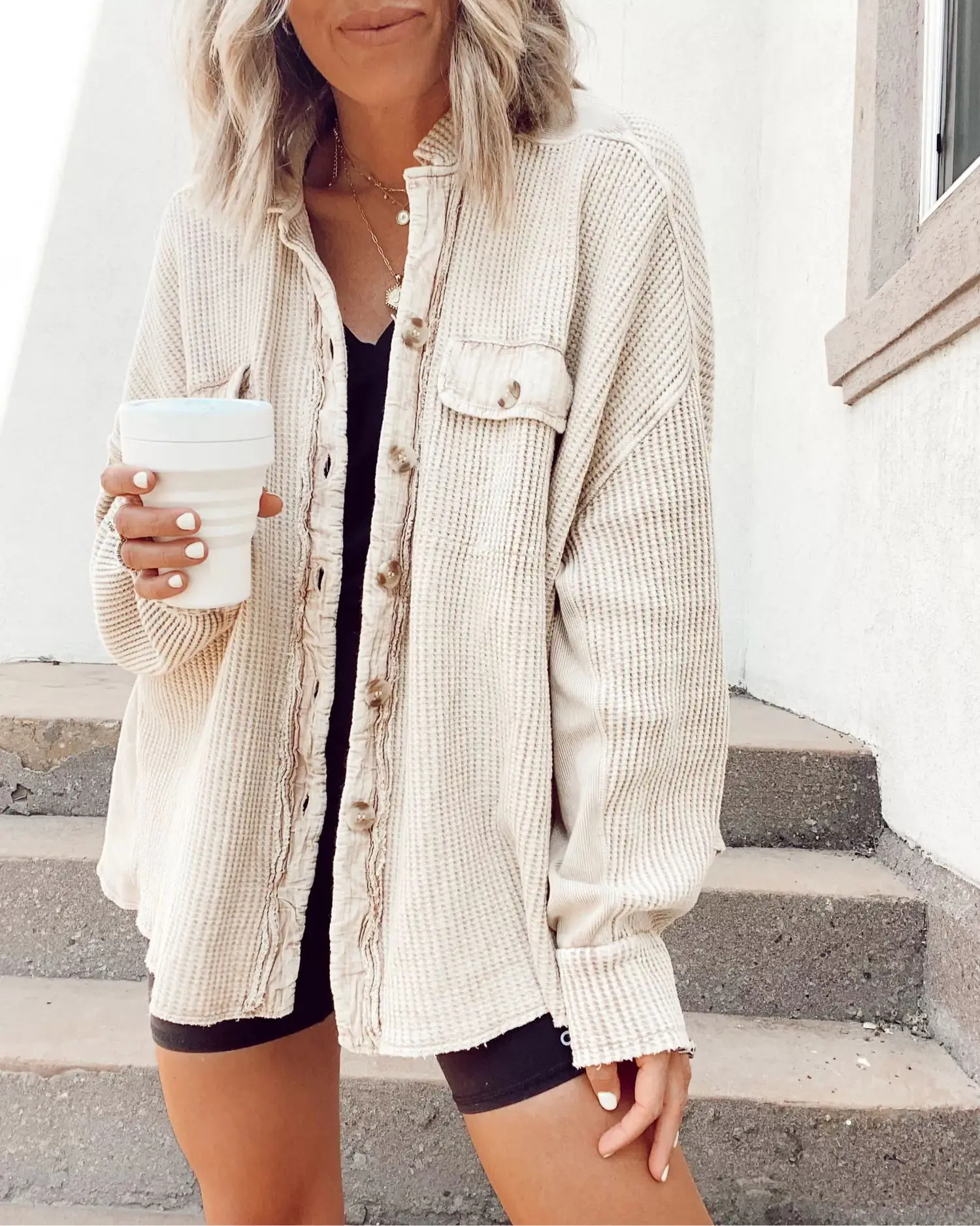 

2021 New Autumn Winter Loose Casual Shirts Fashion Spliced Women Shirts Blouses Long Sleeve Womens Tops