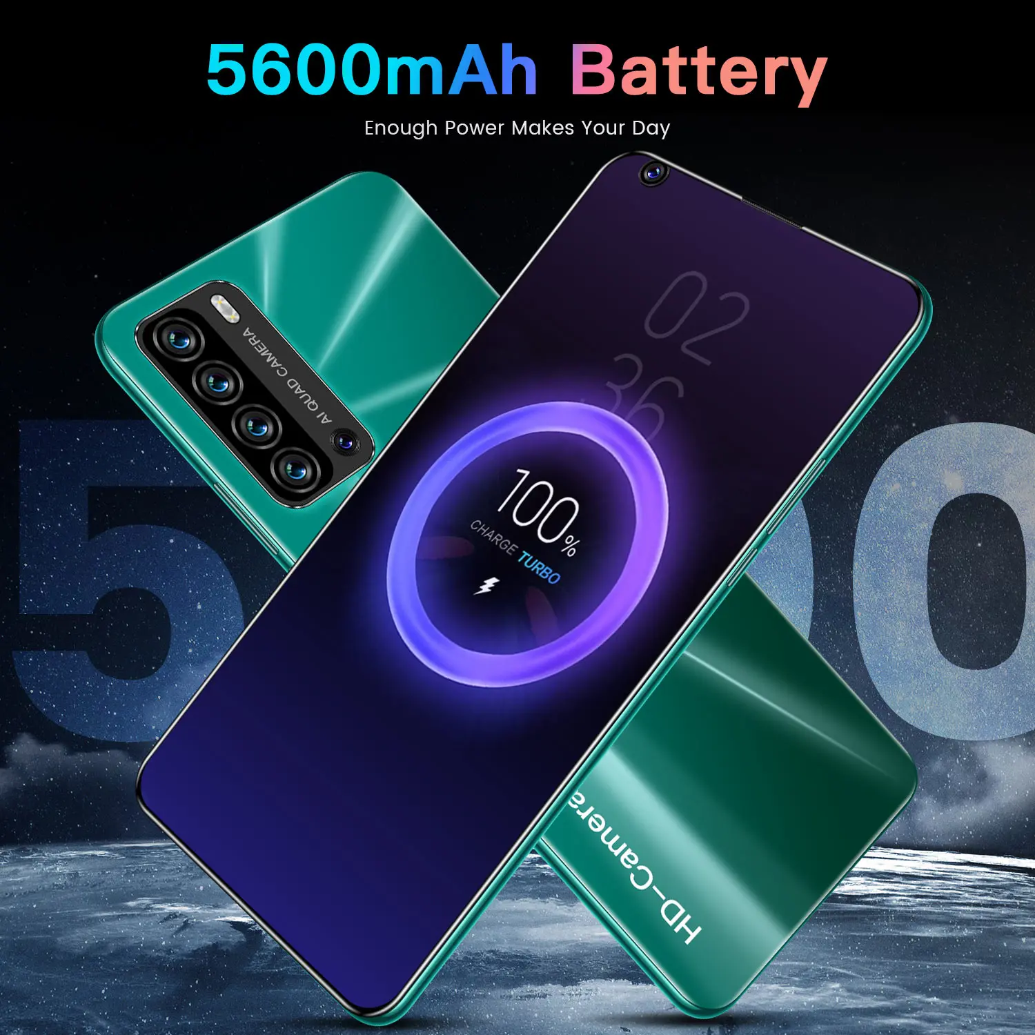Galay-Smartphone S22 + Ultra 5G desbloqueado, tel&eacute;fono m&oacute;vil Android, 512GB, versi&oacute;n Global, para juegos, bater&iacute;a de larga duraci&oacute;n, color negro m&iacute;stico-3