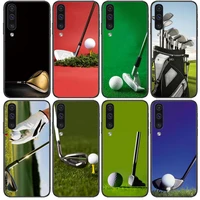 luxury sports golf phone cover hull for samsung galaxy s 8 9 10 20 s21 s30 plus edge e s20 fe 5g lite ultra black soft case