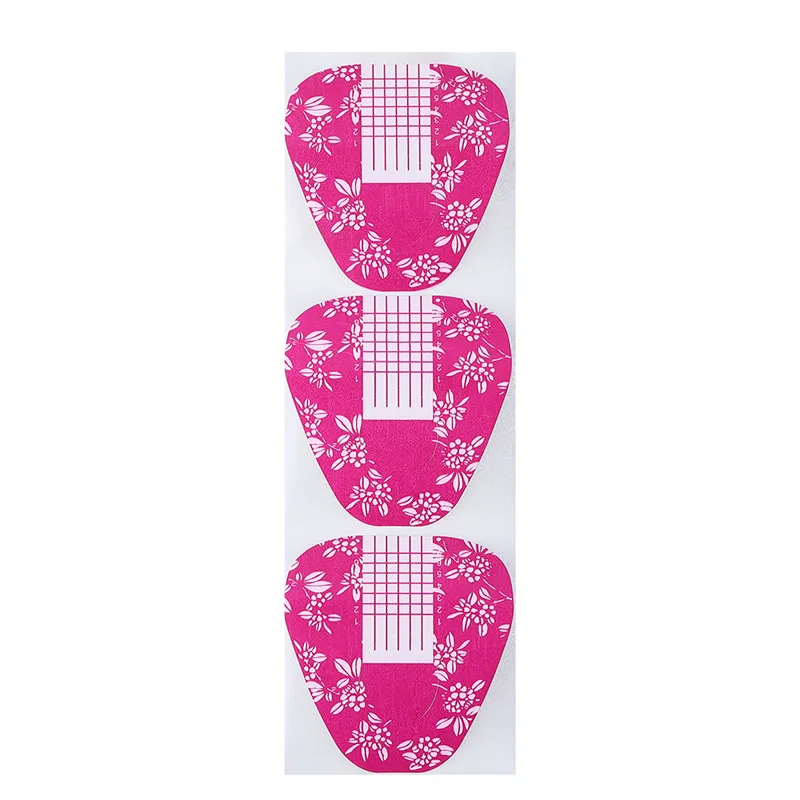 Форма для французского маникюра форма ногтевого дизайна акриловая наклейка