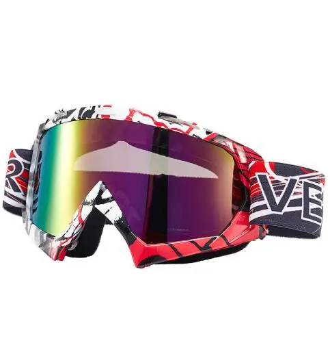 Мотоциклетные очки лыжные для мотокросса гоночные сноуборда цветные линзы