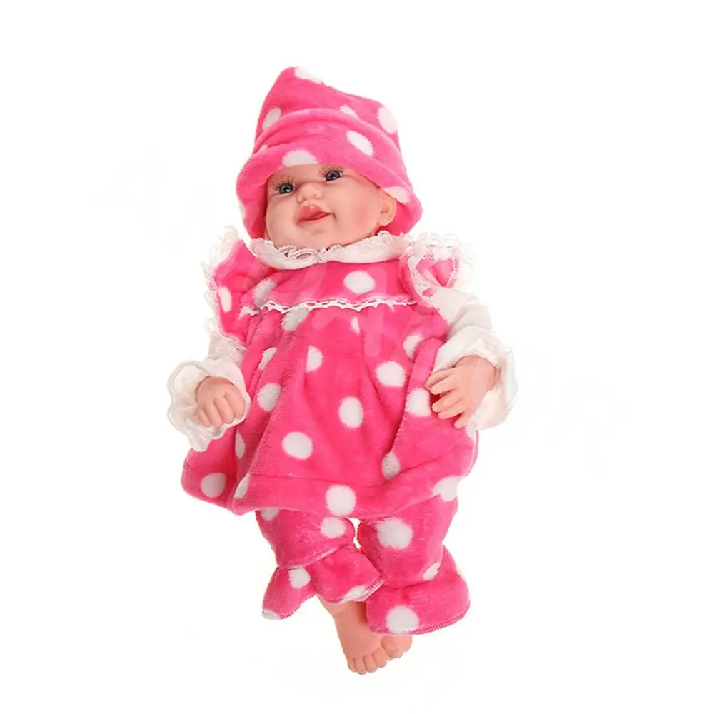 Игрушечная кукла-Имитация виниловая кукла для девочек Успокаивающая сна
