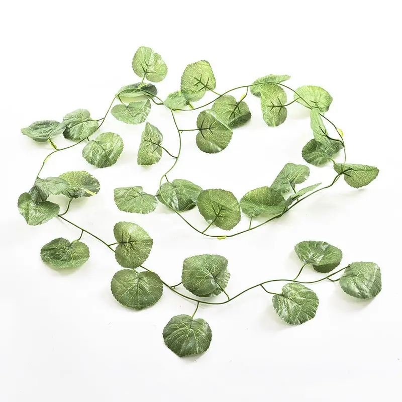 

Smart Home New Festive Party Supplies Garland Plants Grape Artificial Leaf Fake Foliage Flowers Hanging Decor Green 2.4m