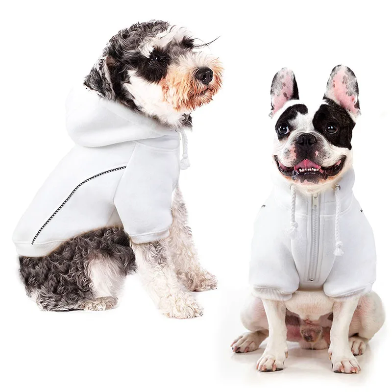 Толстовка с капюшоном для собак зимняя одежда толстовка французским бульдогом