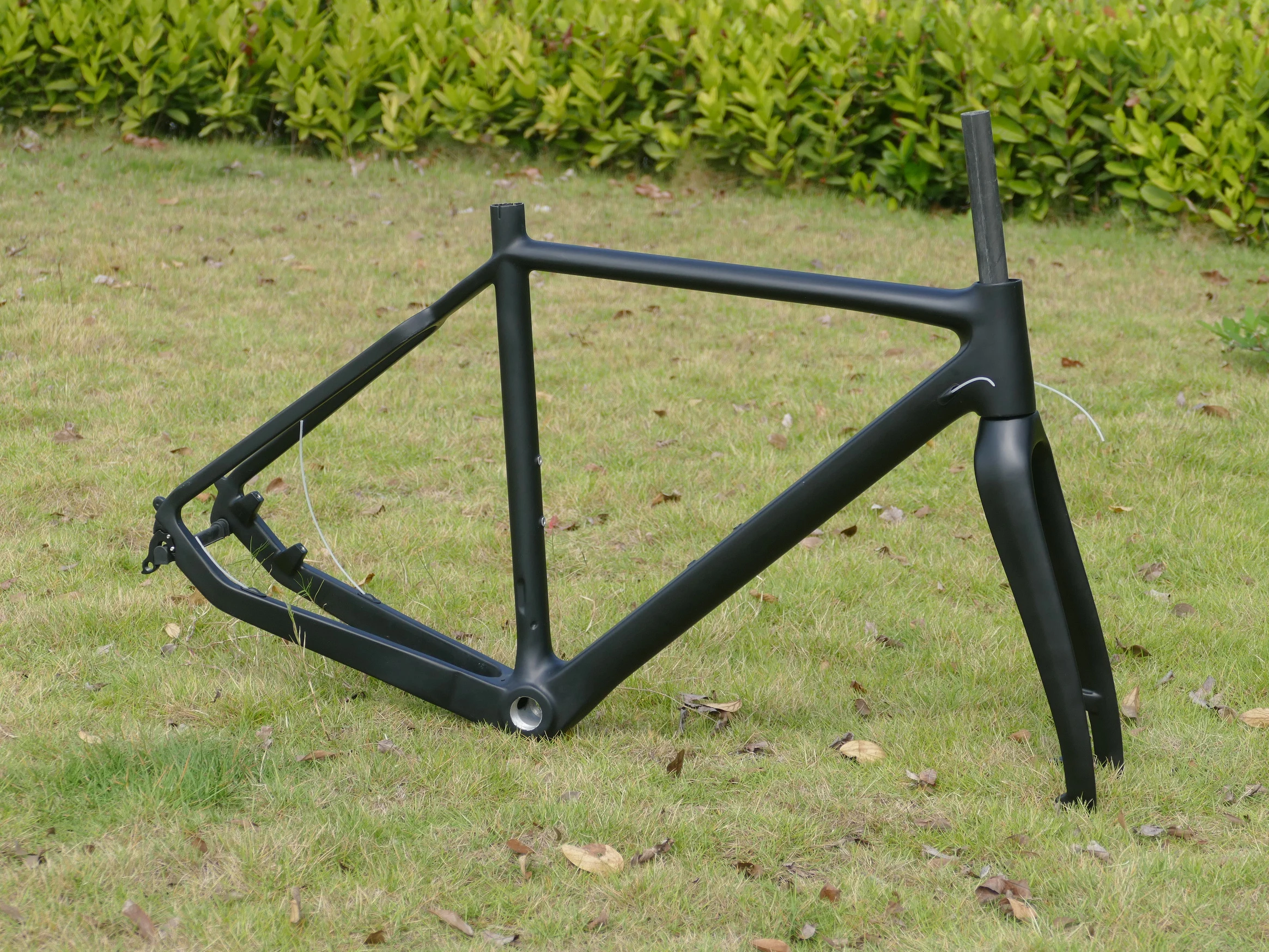 #F603 Toray Carbon Full Fiber Matt Cyclocross Bike Bicycle Cycling BB30 / BSA Frame 55cm 53cm 51cm + Fork | Спорт и развлечения