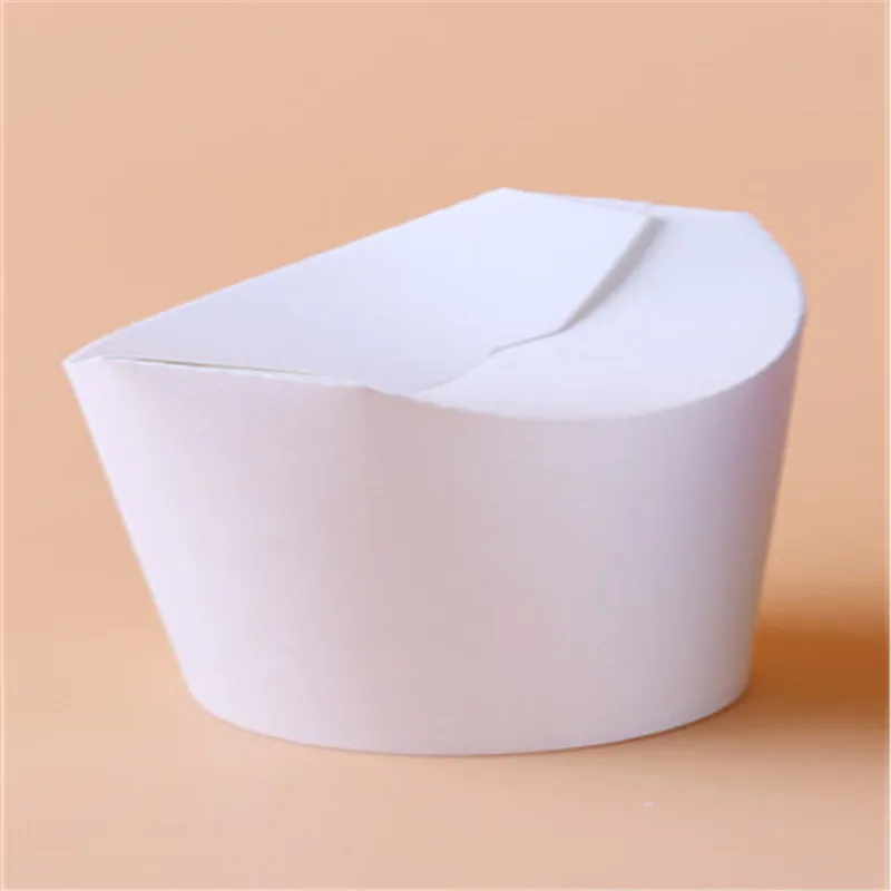 50 шт. одноразовые упаковочные стаканчики из крафт-бумаги креативные закуски фри