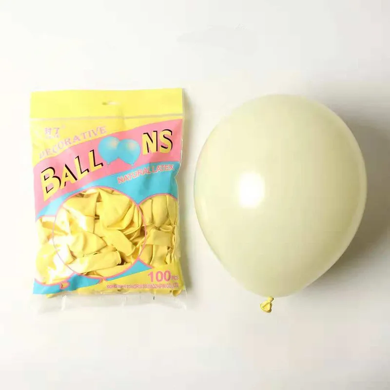 50pcs 50 шт. 10 дюймов 2,2 г цветной Макарон Свадебный шар День Рождения украшения Розовый Мятный розовый Детские игрушки - Цвет: 50pcs