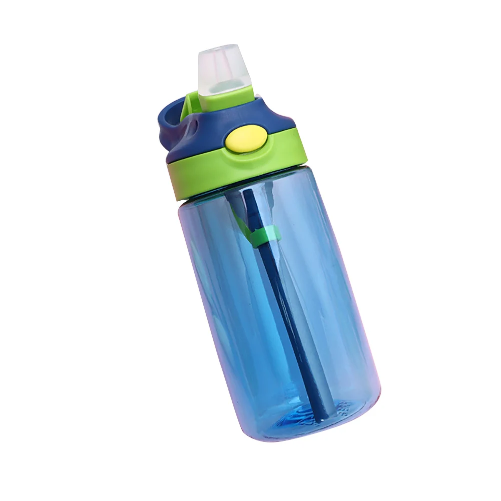 

Water Bottle Handle School Travel Feeding Home Drinkware Baby Portable Lightweight Container Leak Proof With Straw Children Cup